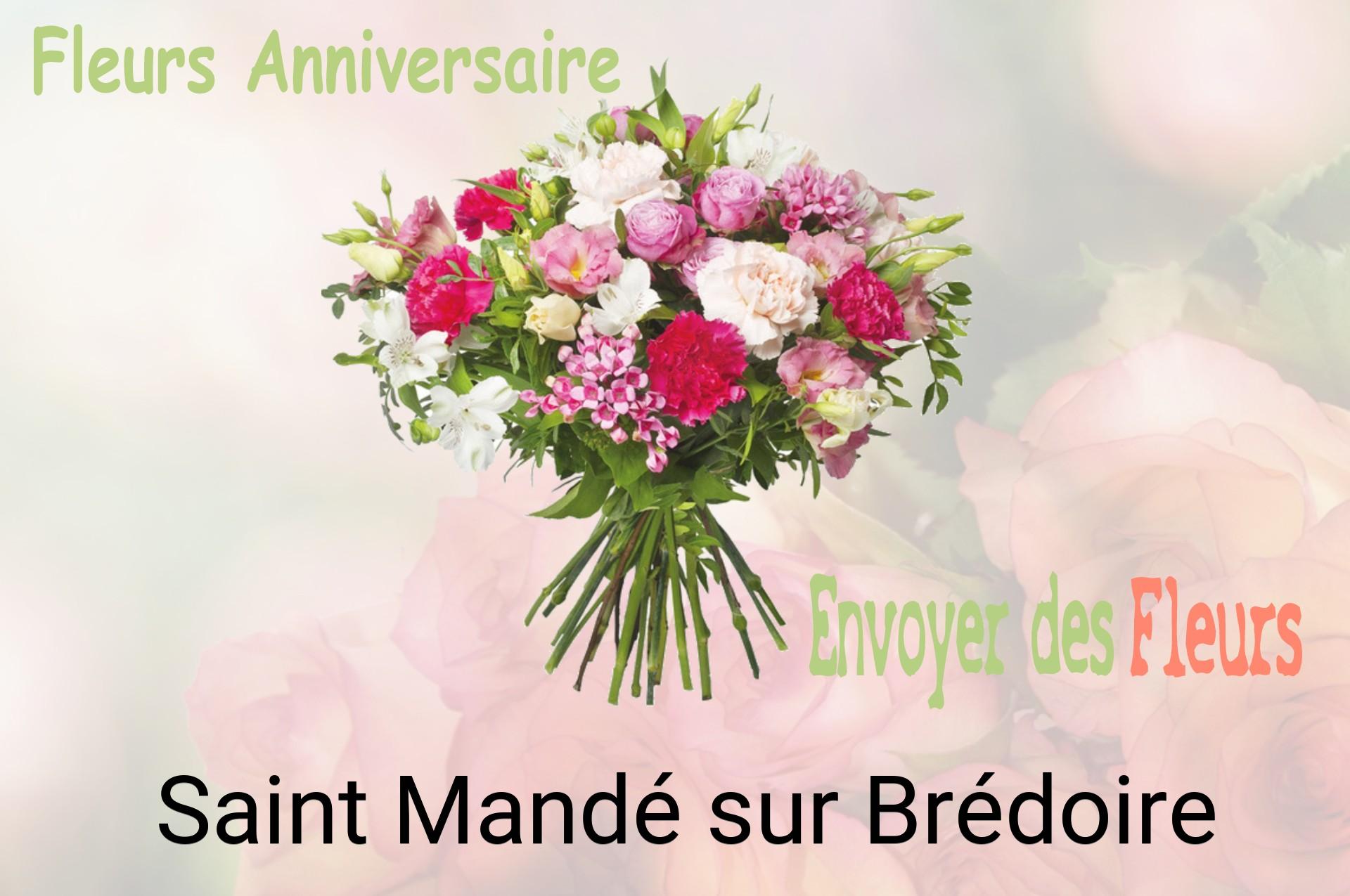 Bouquet de fleurs d’anniversaire livré à Saint-Mandé-sur-Brédoire